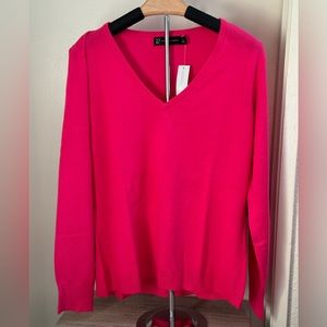 NY&C - Women’s Long Sleeve V-Neck Pullover Sweater